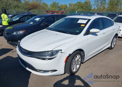 2015 Chrysler 200 Limited из США, поврежденный, VIN 1C3CCCAB4FN557922
